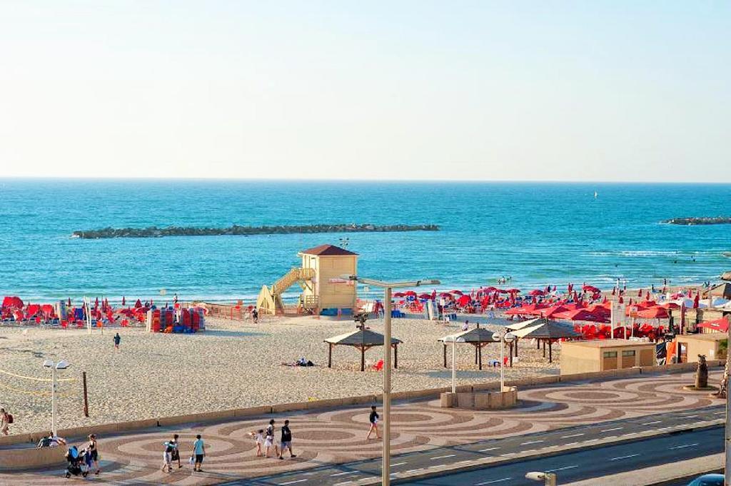 Apartment With Sea View And Balcony Facing West By Sea N' Rent Tel-Aviv Kültér fotó